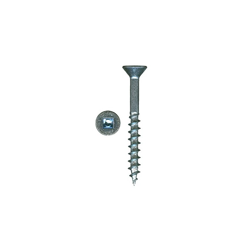 8 x 1-1/2 HighPoint XT Square Drive WW Screws, Flat