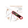 Huryfox Termómetro Digital De Sonda Doble Para Carnes, Horno