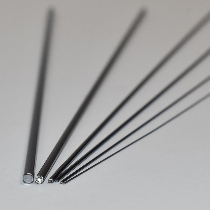 Superelastic Nitinol Wire 6-Pack Sample Pack 0.3-2.0mm (12-28 Gauge) ASTM