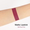 evpct DNM 1Pcs Wine Red Matte Lipstick and Lip Crayon