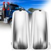 Peterbilt 386 Mirror Covers,Peterbilt 386 389 Door Mirror Cover Set,