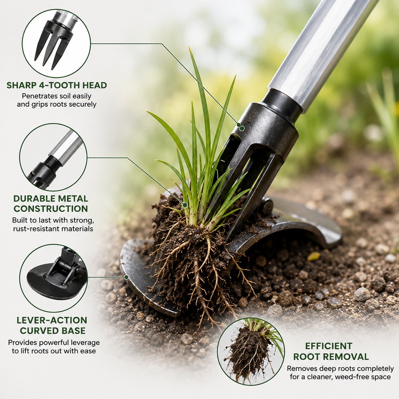 Manual Root Puller Tool for Garden & Farm Use –