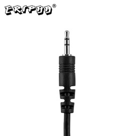 ERIPHA 1-Pin Earpiece Compatible with Cobra CX112 CXT195 Radio Walkie Talkie, 2.5mm Headset G Shape with PTT Mic