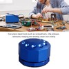 Screwdriver Storage Rack 10 Holes Aluminum Alloy Rotating Screwdriver Organizer