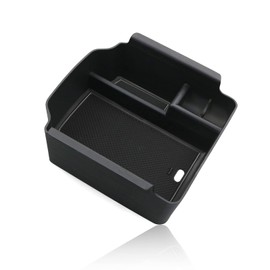 [GAFAT] HONDA Honda Civic FL Type 11th Generation 2021-Present CIVIC MT Car Storage Box Storage Box Interior Parts Center Console Box External Console Box Coin Storage Accessory Case Non-slip (Black)