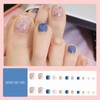 MISS MUMU ネイルチップ 足 24枚入 ネイルチップ ショート 春夏 シンプル かわいい