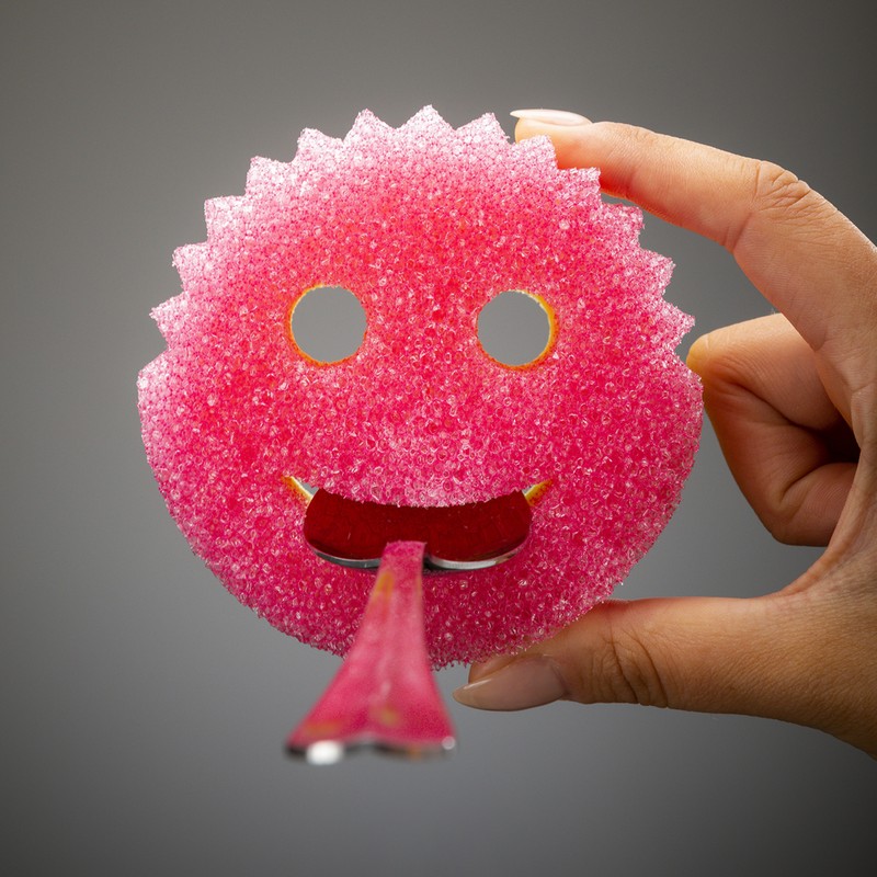 스크럽대디 마미 수세미 랜덤발송, 3개입, 1개 Scrub Daddy Mami Sponge
