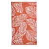 Fusion - Terracotta Leaf Hand Towel (50 x 90cm) -