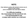 32" Chrome Framed Shower Door Replacement Drip Rail with Shower