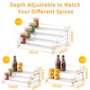 RCHYFEED Spice Rack Organizer for Cabinet, 4 Tier Spice Organization