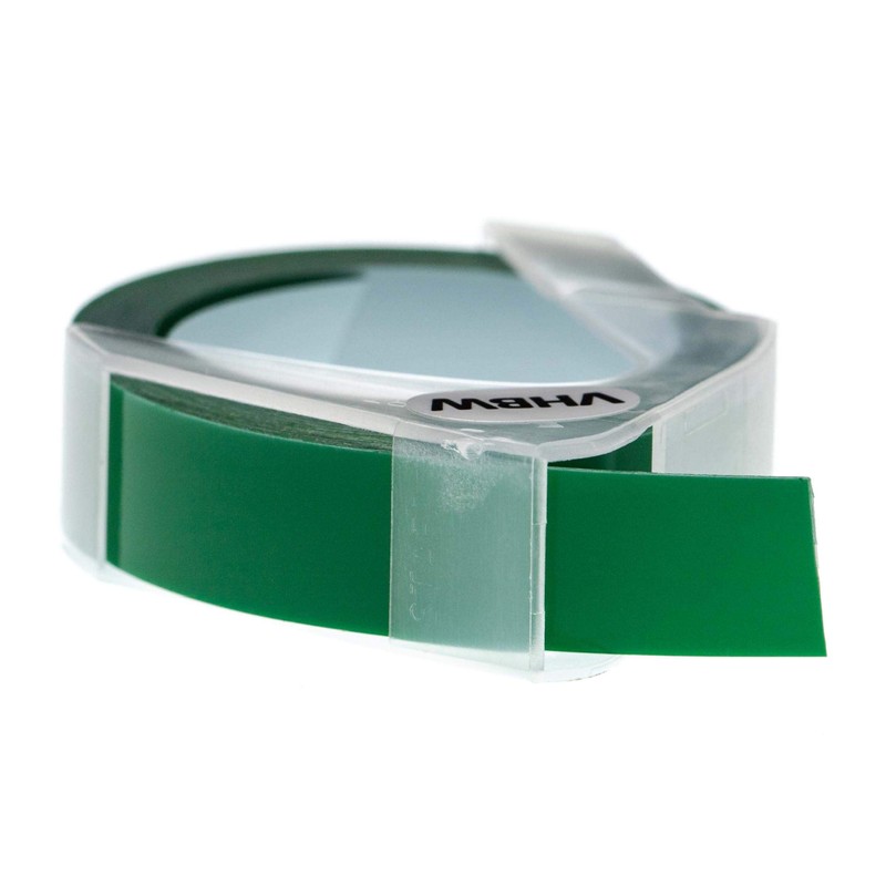 vhbw 3D Embossing Tape Tape Cassette Compatible with Dymo Rhino