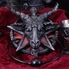 Nemesis Now B4474N9 Black Baphomet Door Knocker 20.5cm