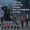 Kunai Ninja Cosplay, Props Ninja Themed Costume, Plastic, Cosplay Accessories