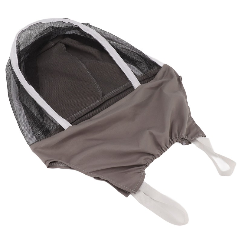 Beekeeping Veil Hat Head Protection Mesh Cap Nylon Breathable Sun