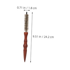 BIUDECO Round Brush Curling Comb for Short Hair Portable Styling Tool for Men and Women Durable Gentle Hair Comb for Unique Hairstyles for Salon and Personal Use