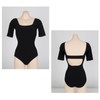 Short Sleeve One Piece Swimsuit Woman Backless Push Up Swimwear