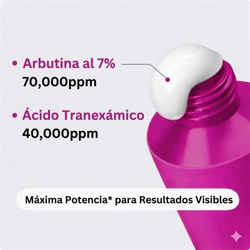 Crema Facial Despigmentante Ácido Tranexámico Arbutina