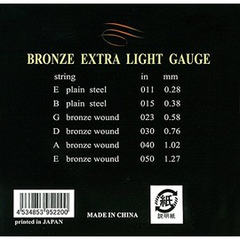 S.Yairi SY-1000 Acoustic Guitar Strings