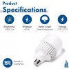 Hyperikon LED T Corn Bulb 60W, E39 Base, High Efficiency