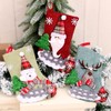 Losuya 3pcs Christmas Stockings Christmas Kids Gift Stocking Bags Christmas