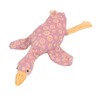 Goose Stuffed Animal Rose Pattern Soft Comfortable Cute Goose Plush