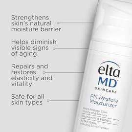 Elta MD Crema Hidratante Restauradora Pm Restore Moisturizer 48g