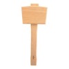 Barfly Ice Mallet, Wood, Beige, 9.1 x 9.1 x 17.5