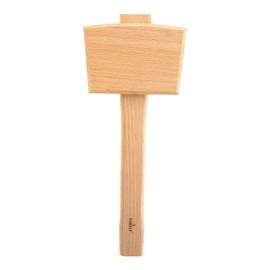 Barfly Ice Mallet, Wood, Beige, 9.1 x 9.1 x 17.5 cm