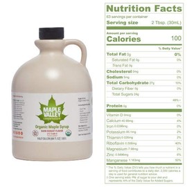 Maple Valley Maple Valley Organic Master Cleanse Lemonade Detox/Kit 10 Day Replacement Set