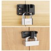 szhdxsy 2 Pcs Flip Latches, Heavy Duty Latch Safety Door