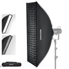 NEEWER 12"x47" Quick Setup Foldable Rectangular Strip Softbox Bowens Mount