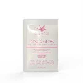 Tone & Glow Sample Sachets - Japanese Skincare - Natural Plant Based Anti-Aging - Hydrating, Toning Powder Serums - Sample Packs: 5 packets
