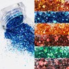 Mygitter Nail Art Chameleon Sequins Laser Glitter 12 Pot