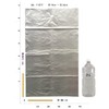 Core B-019 Garbage Bags, Translucent, 1.8 gal (30 L), Height