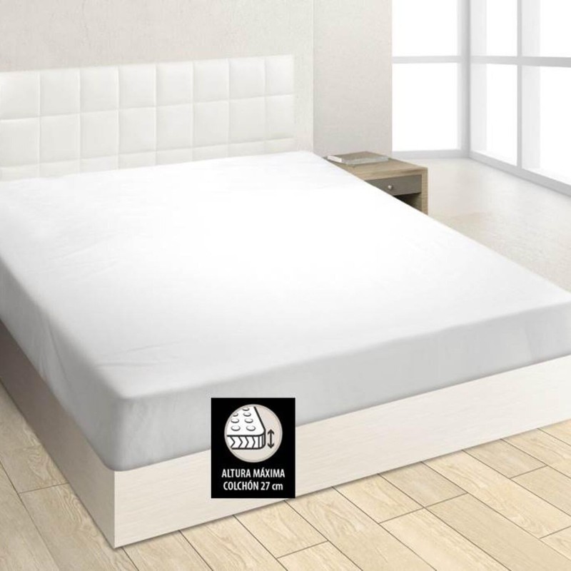 Burrito Blanco Adjustable bottom sheet 100% Cotton A8 for single
