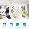 HG POWER 5 Inch Soffit Vent，Round Air Vent Cover with