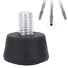 Universal Anti-Slip M8 Rubber Spike Foot Pad,Portable Stable 1/4in/ 3/8in