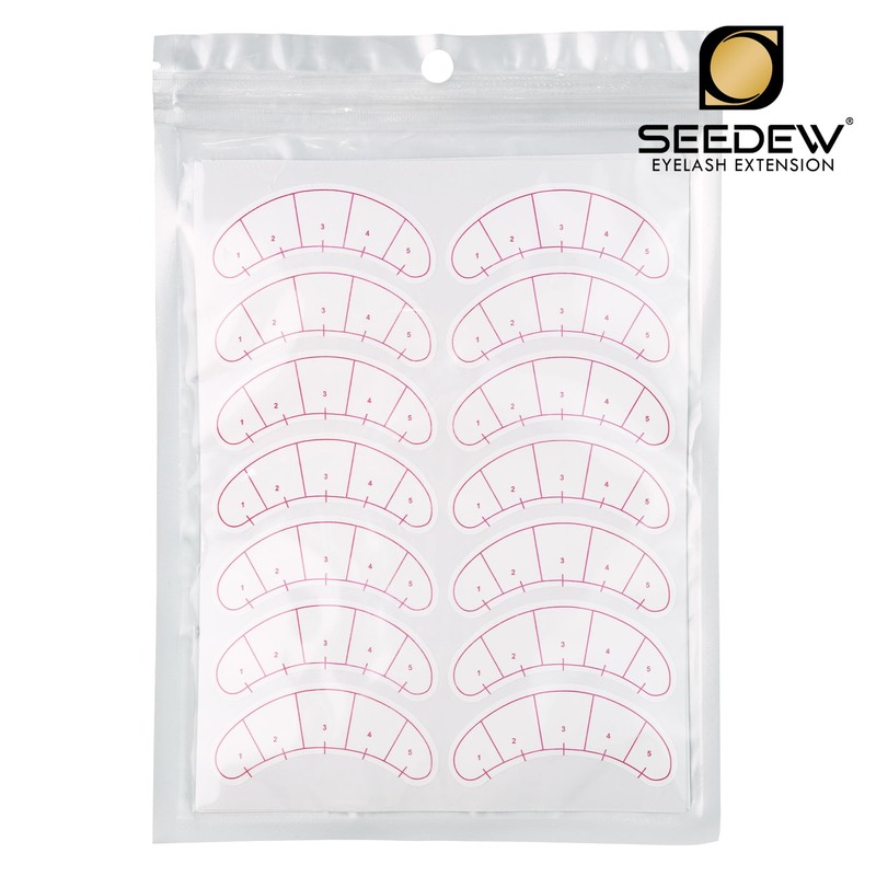420 Pieces Lash Mapping Stickers, Lash Extensions Five-Point Positioning Stickers,