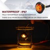 TMH 3/4 Inch Mount 10 pcs Amber LED Clearance Bullet