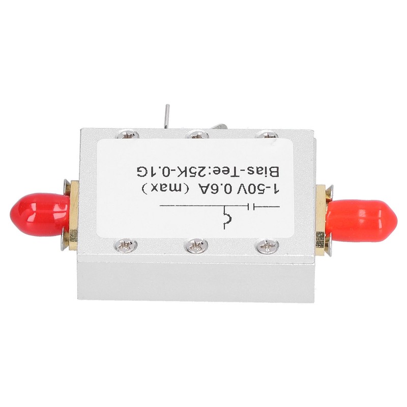 RF Isolated Capacitor Bias Tee Blocker Electronic Components 25K‑100MHz DC