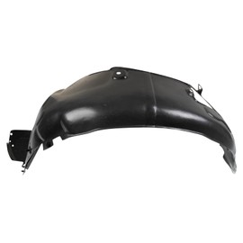 TRQ Front Left Inner Fender Liner Black Drivers Side Compatible with 2016-2017 Kia Rio KI1248149