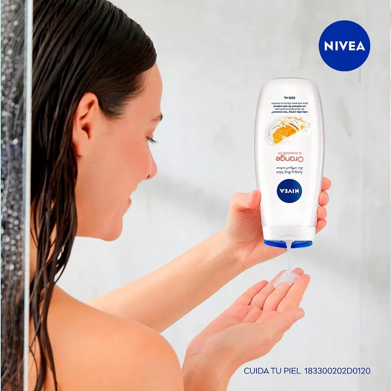 Nivea Jabón Líquido Corporal Nivea Con Esencia De Naranja Y