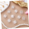 BIUDECO 36 Pcs Mini Pearlescent Chunky Jaw Clips for Women