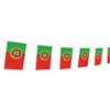 Portugal Portuguese String Banner Flag,16 ft 20 Mini Flags String,