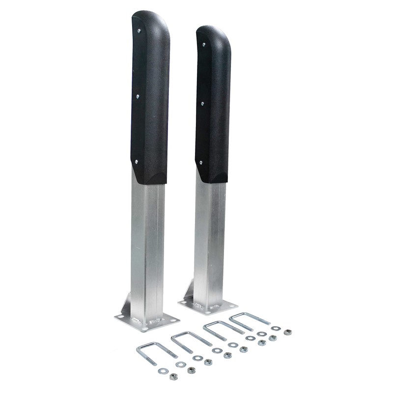 Extreme Max 3005.3787 Heavy-Duty 30" Pontoon Trailer Guide-Ons with Non-Marking