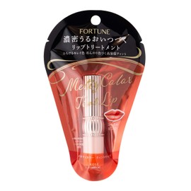 FORTUNE KOSE Melti Color Tint Lip Cream Light Blooming Berry Scent, Coral Pink, 0.12 Ounce (3.4 g) (x1)