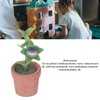 Mini Dollhouse Plant Simulation Realistic Vivid Portable Dollhouse Miniature Potted