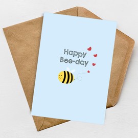 BYANIKA A6 Happy Birthday Card | For Him Her Best Friend Son Daughter Girlfriend Wife Husband Brother Sister | Cute Pun