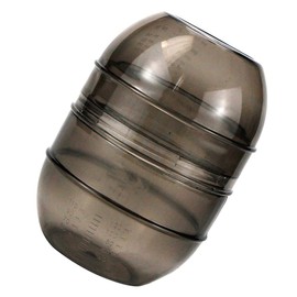 LALAFINA Double-Scale Dyeing Cream Cup Hair Coloring Bowl Non-Slip Mixing Bowl for Hair Dye Measuring