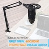 Blue Yeti X Shock Mount, Latest Alloy Microphone Shockmount Reduces